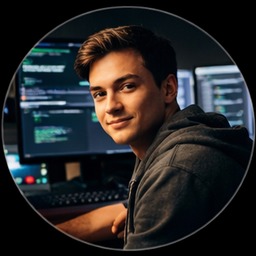 Happy creator